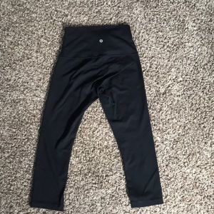 Lululemon leggings 23” crop high waisted